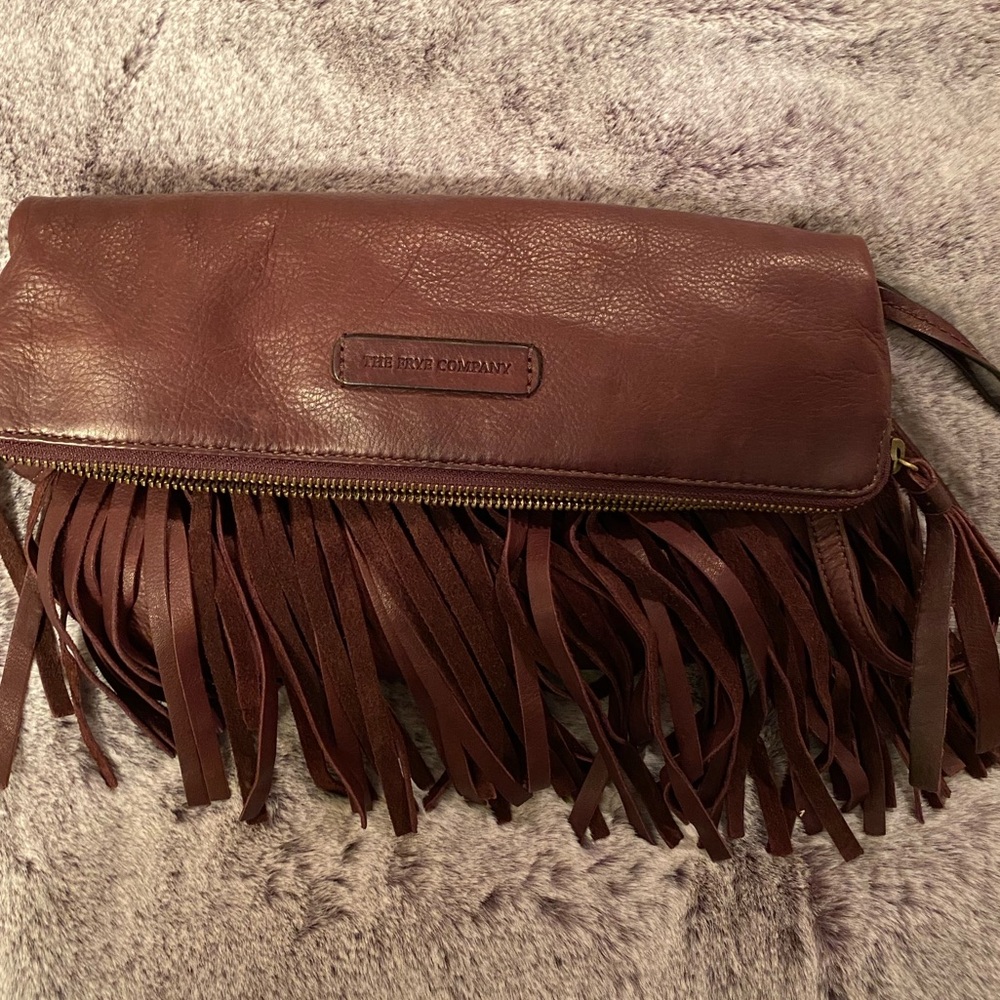 Frye Fringe Crossbody
